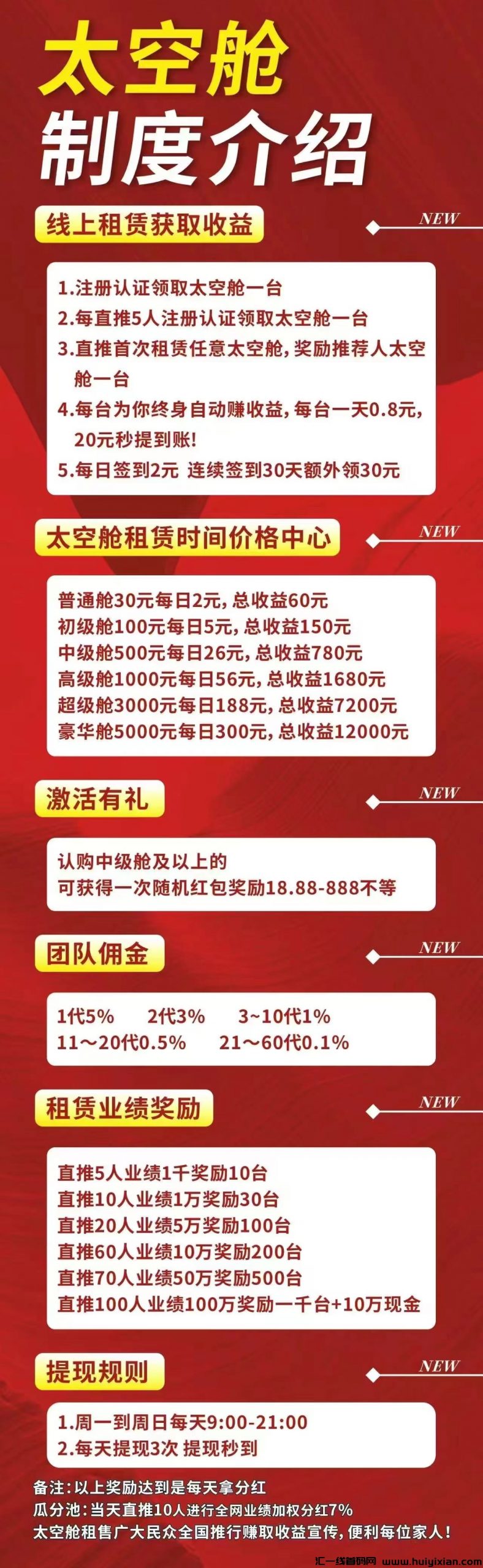 太空舱预热，每天点一下签到赚2.8晛金-汇一线首码网