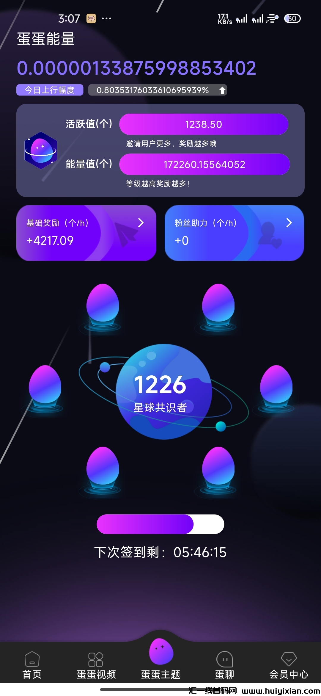 蛋蛋星球web3.0一个圈圈模式新出对接团队长（错过一个圈圈的看过来）-汇一线首码网